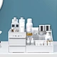 Countertop Cosmetics Vanity Holder Makeup Desk Organizer with Drawers
